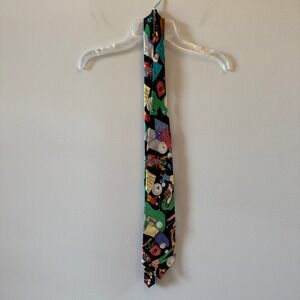 ⛳️ Nicole Miller 90s 100% Silk Golf Tie ⛳️